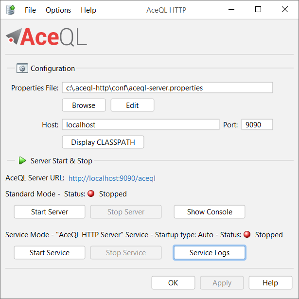 AceQL Home